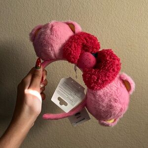 Disney Parks Fuzzy Lotso Minnie Ear Headband